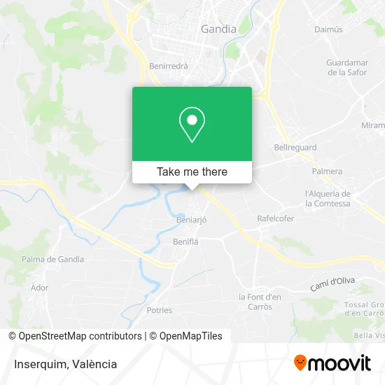 Inserquim map
