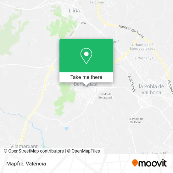 Mapfre map