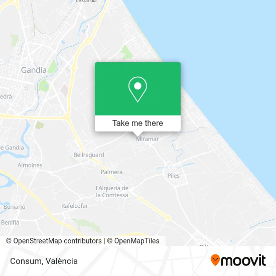 Consum map