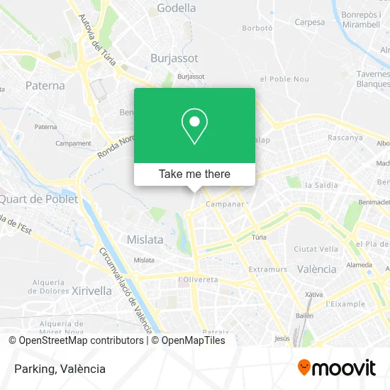 Parking map