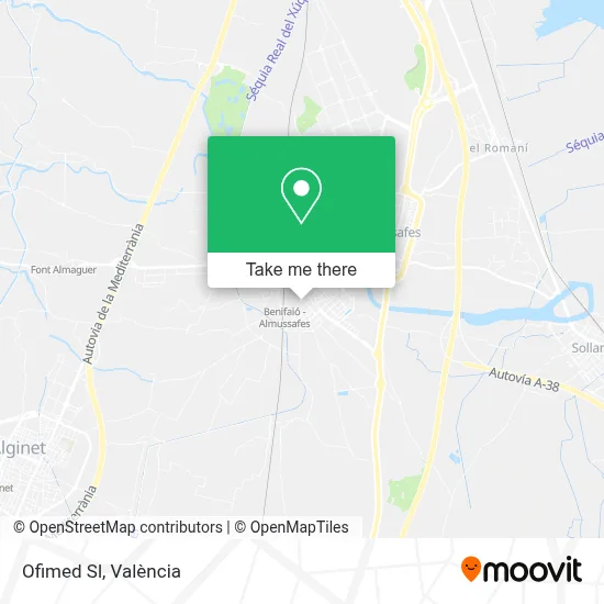 Ofimed Sl map