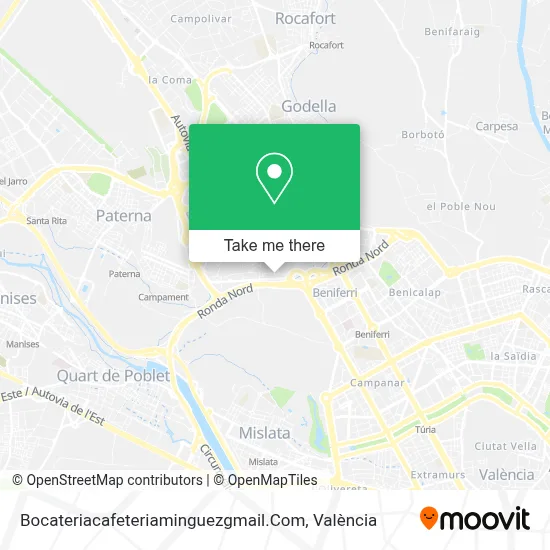 Bocateriacafeteriaminguezgmail.Com map