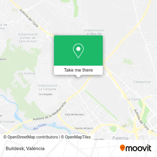 Buildesk map