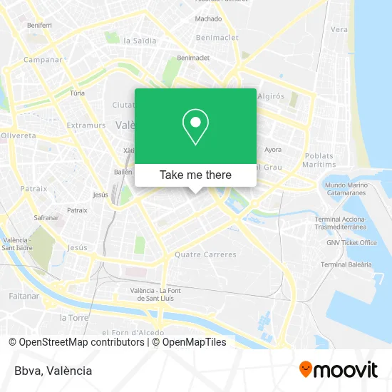 Bbva map