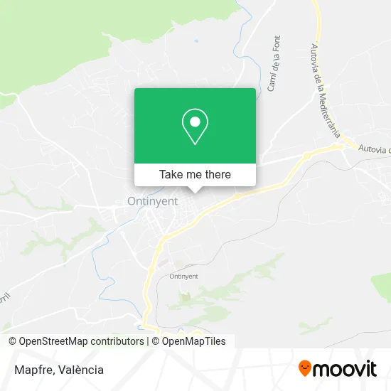 Mapfre map