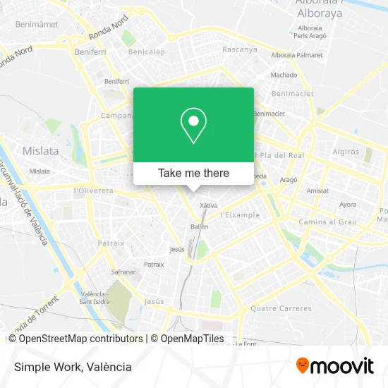 Simple Work map