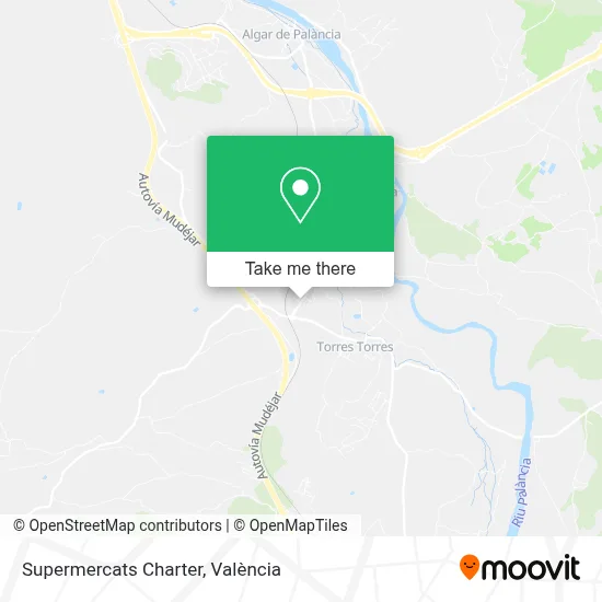 Supermercats Charter map