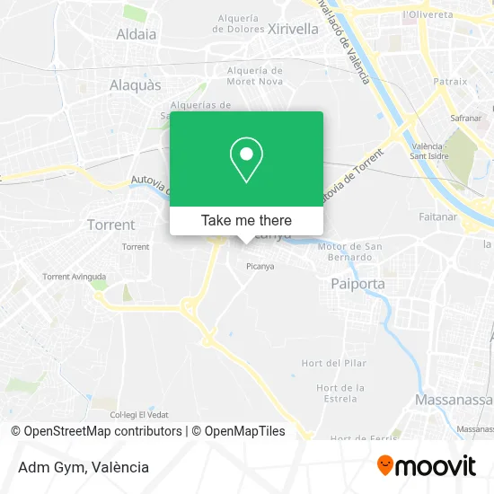 Adm Gym map