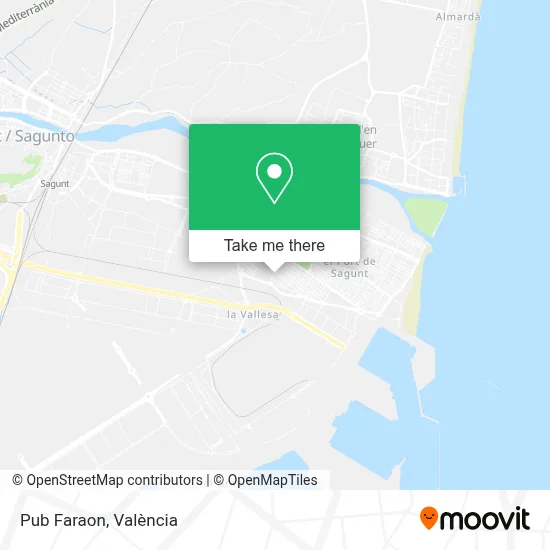 Pub Faraon map