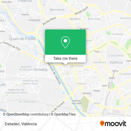 Datadec map