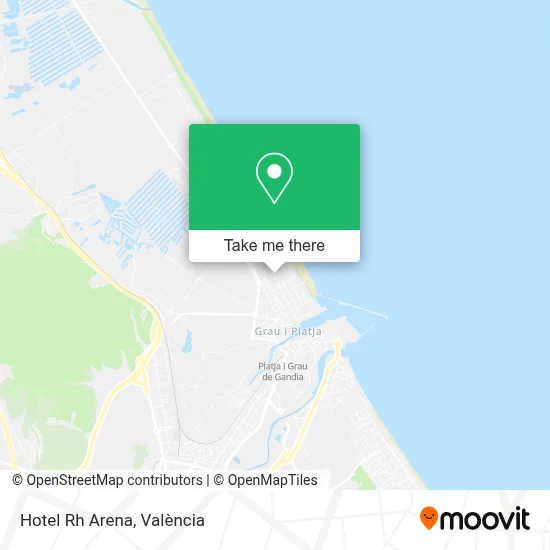 Hotel Rh Arena map