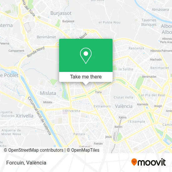 Forcuin map