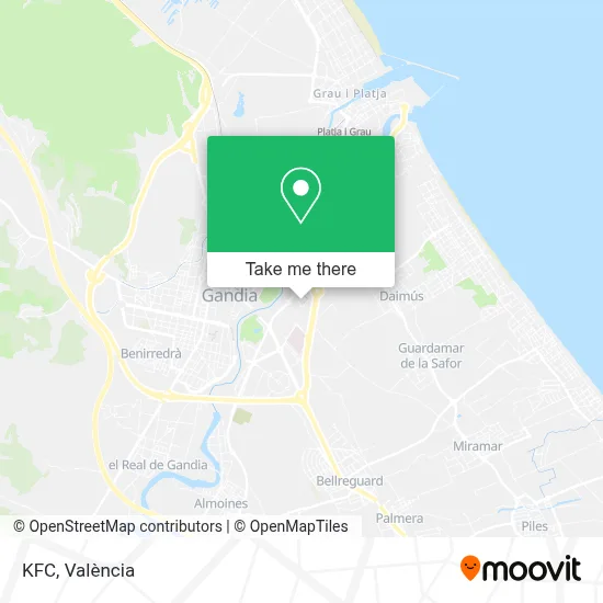 Kfc map