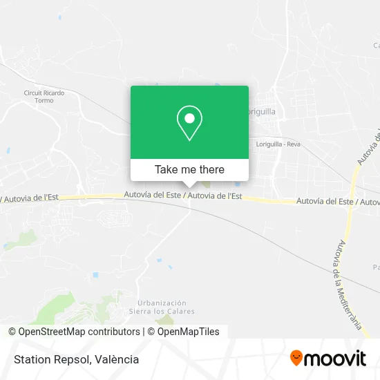 Station Repsol map