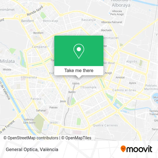 General Optica map