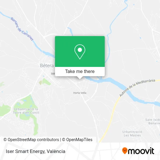 Iser Smart Energy map