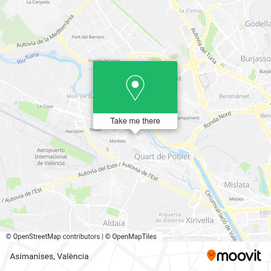 Asimanises map