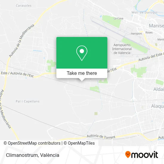Climanostrum map