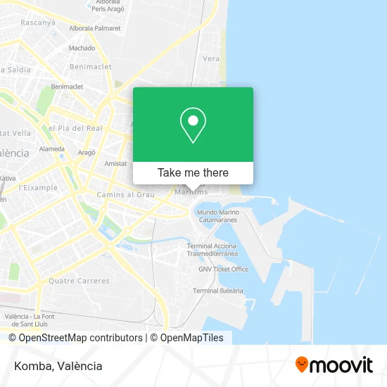 Komba map