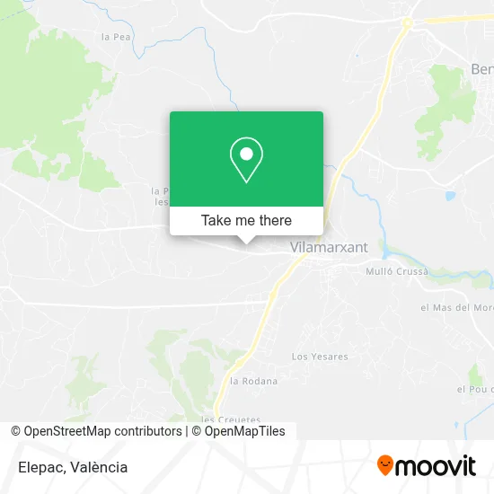 Elepac map