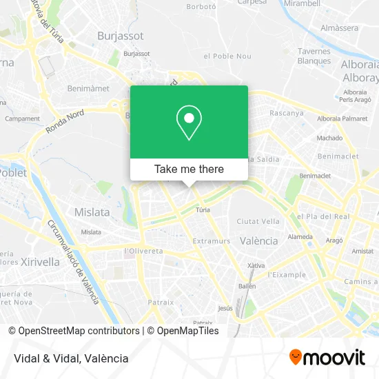 Vidal & Vidal map
