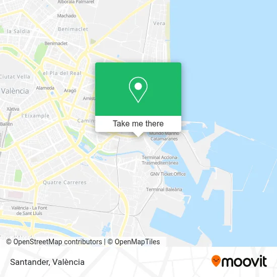 Santander map