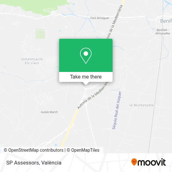 SP Assessors map