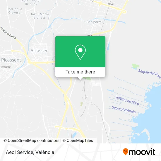 Aeol Service map