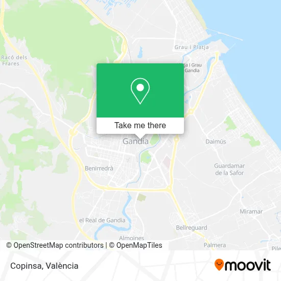 Copinsa map