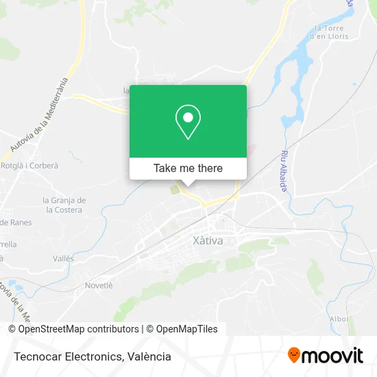 Tecnocar Electronics map