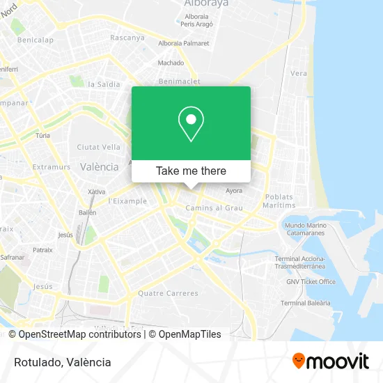Rotulado map