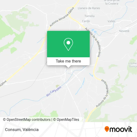 Consum map
