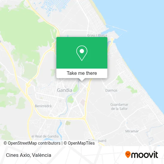 Cines Axio map