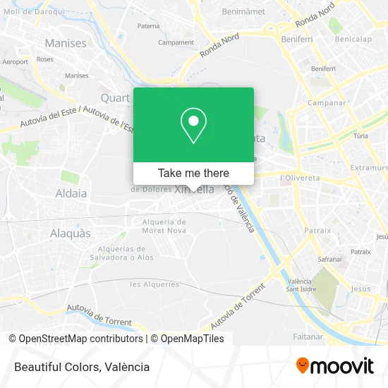 Beautiful Colors map