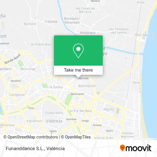 Funanddance S.L. map
