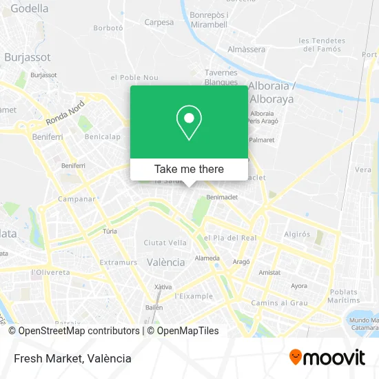 Fresh Market map