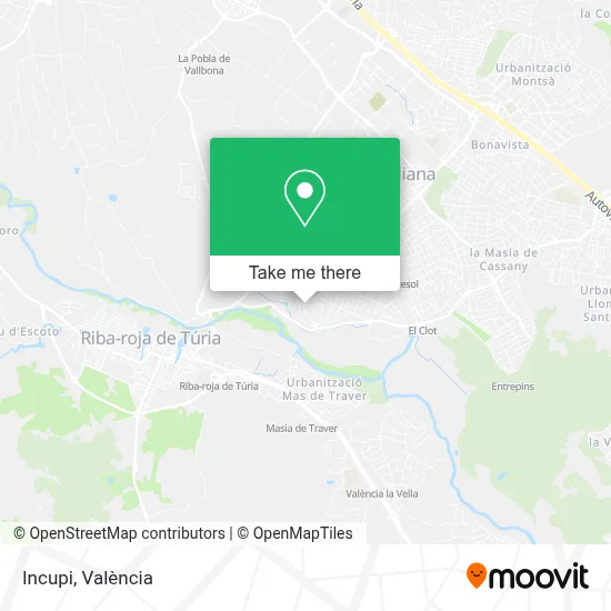 mapa Incupi