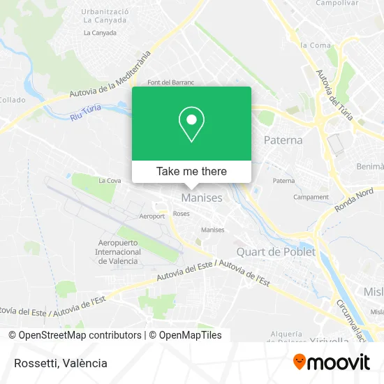 Rossetti map