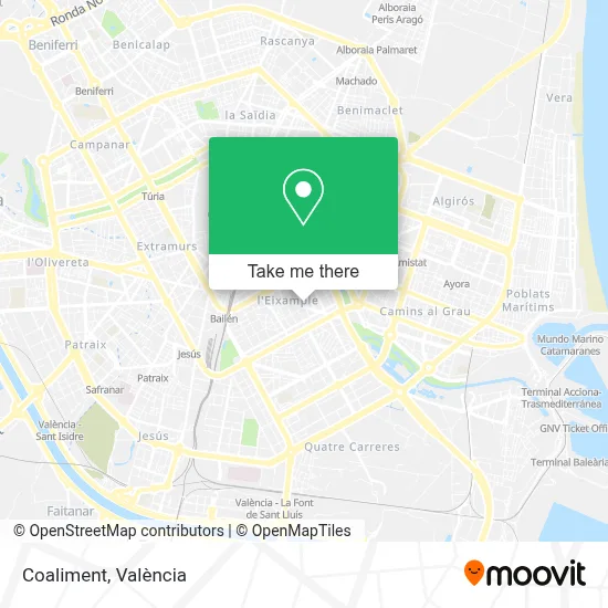 Coaliment map