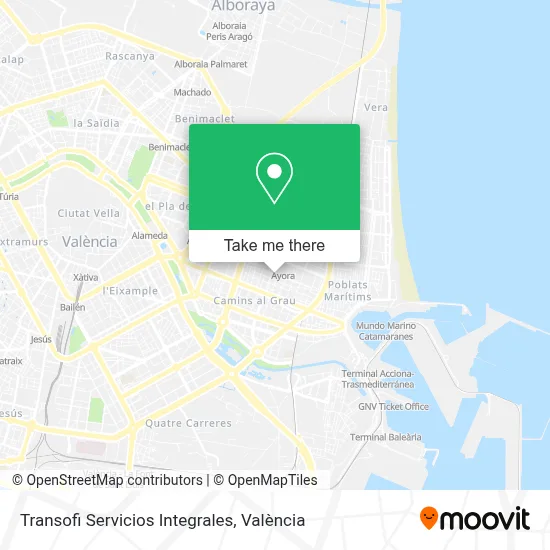 Transofi Servicios Integrales map