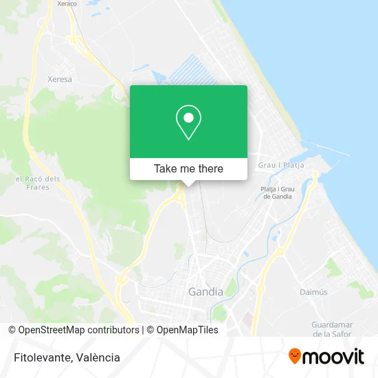 Fitolevante map