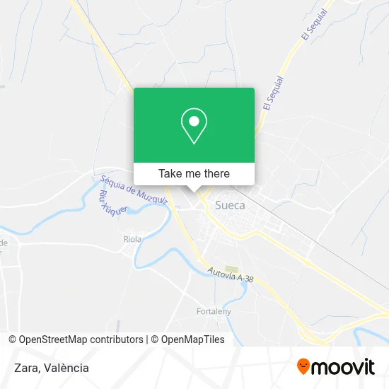 Zara map