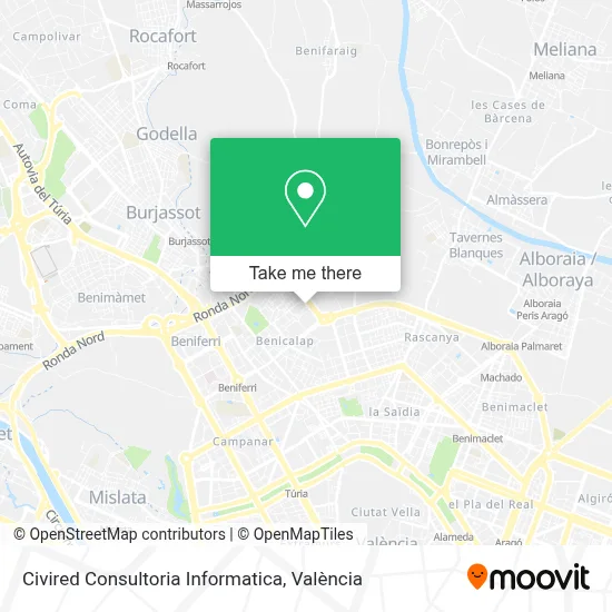 Civired Consultoria Informatica map