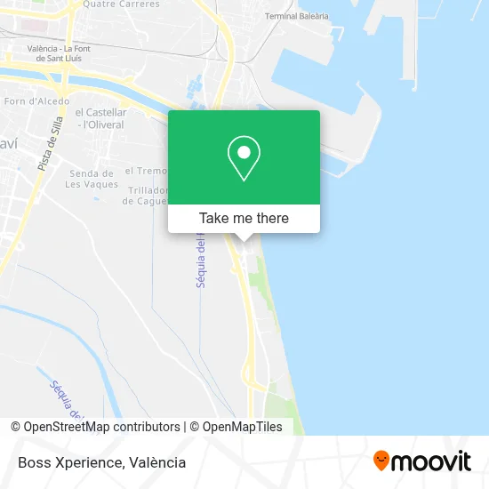 Boss Xperience map
