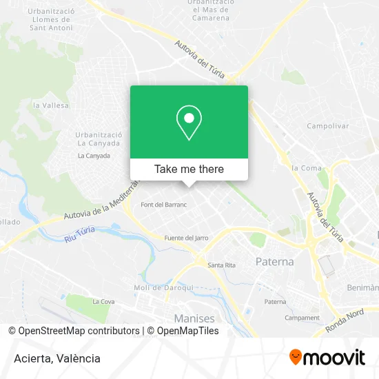 Acierta map