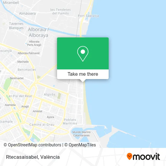 Rtecasaisabel map