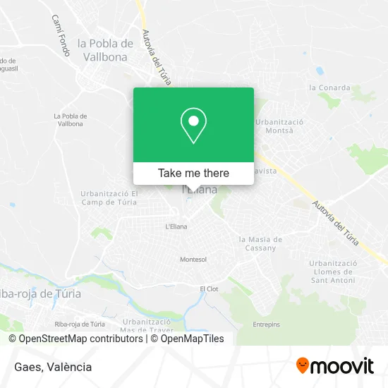 Gaes map