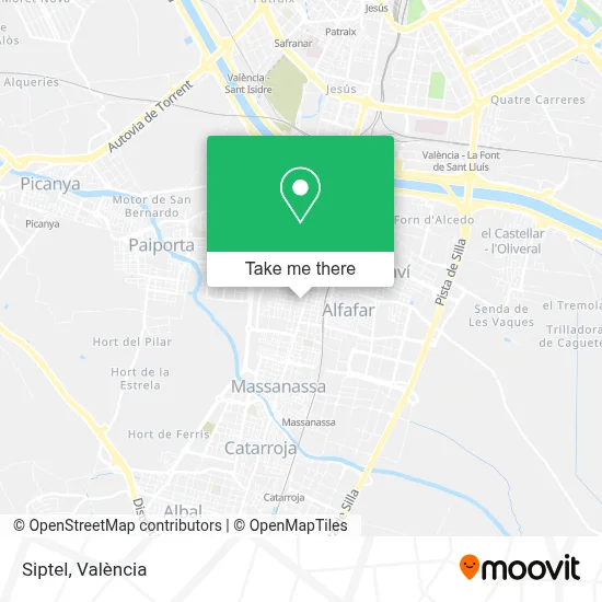 Siptel map