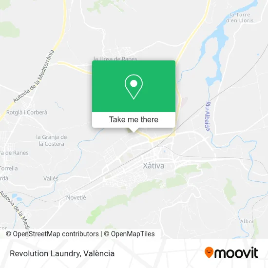 Revolution Laundry map