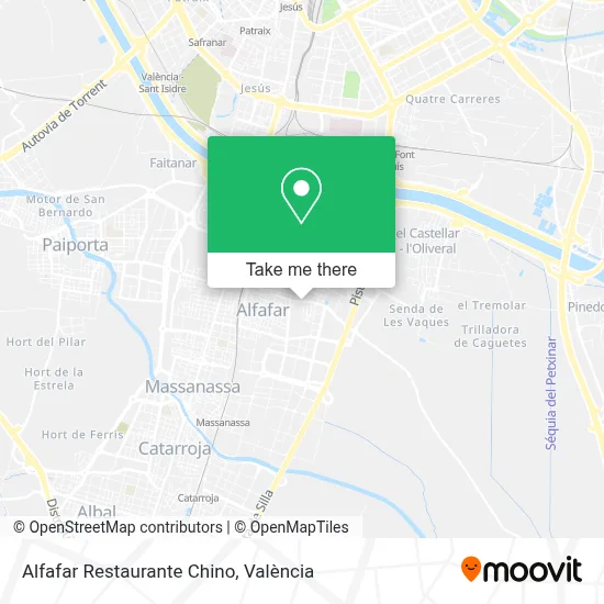 Alfafar Restaurante Chino map